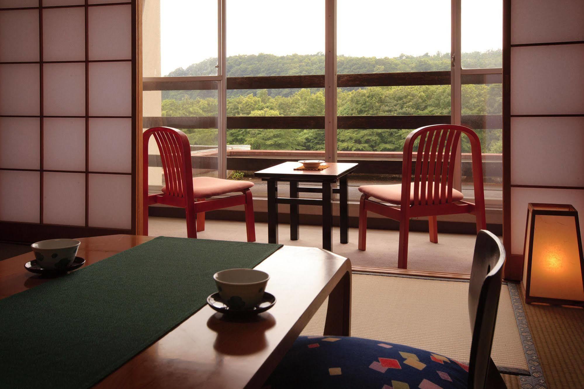 Sansatei Hotel Zao Luaran gambar